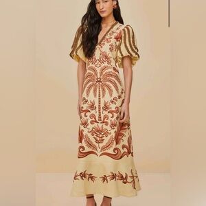 Farm Rio Linen Maxi size Large